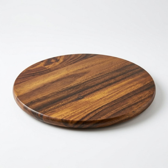 Wooden Rotating Tray Large